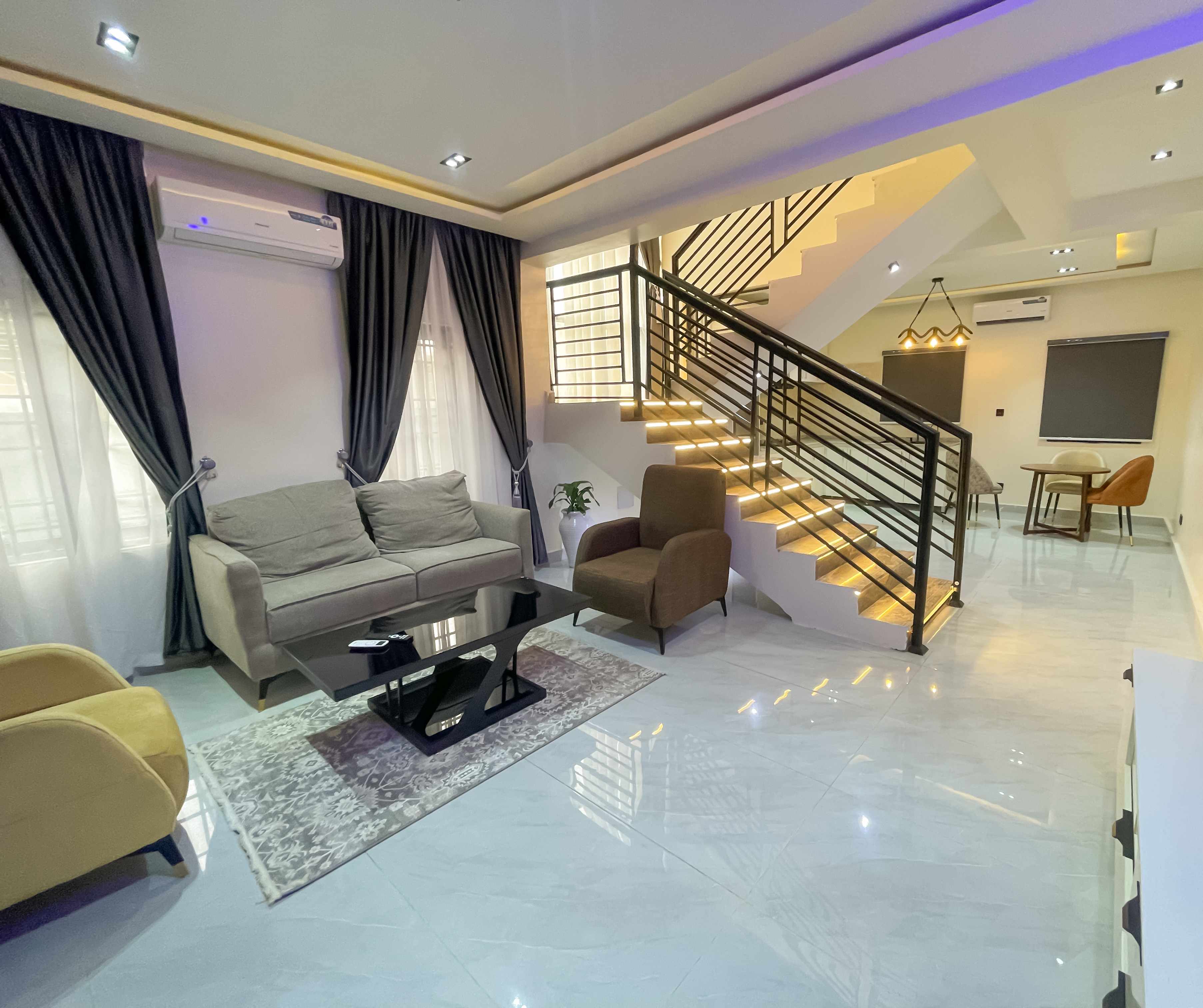 Quietly elegant Four Star Apartment interior